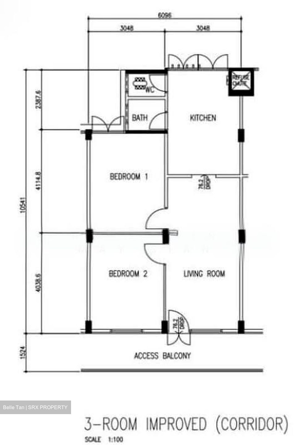 Blk 16 Eunos Crescent (Geylang), HDB 3 Rooms #583032441